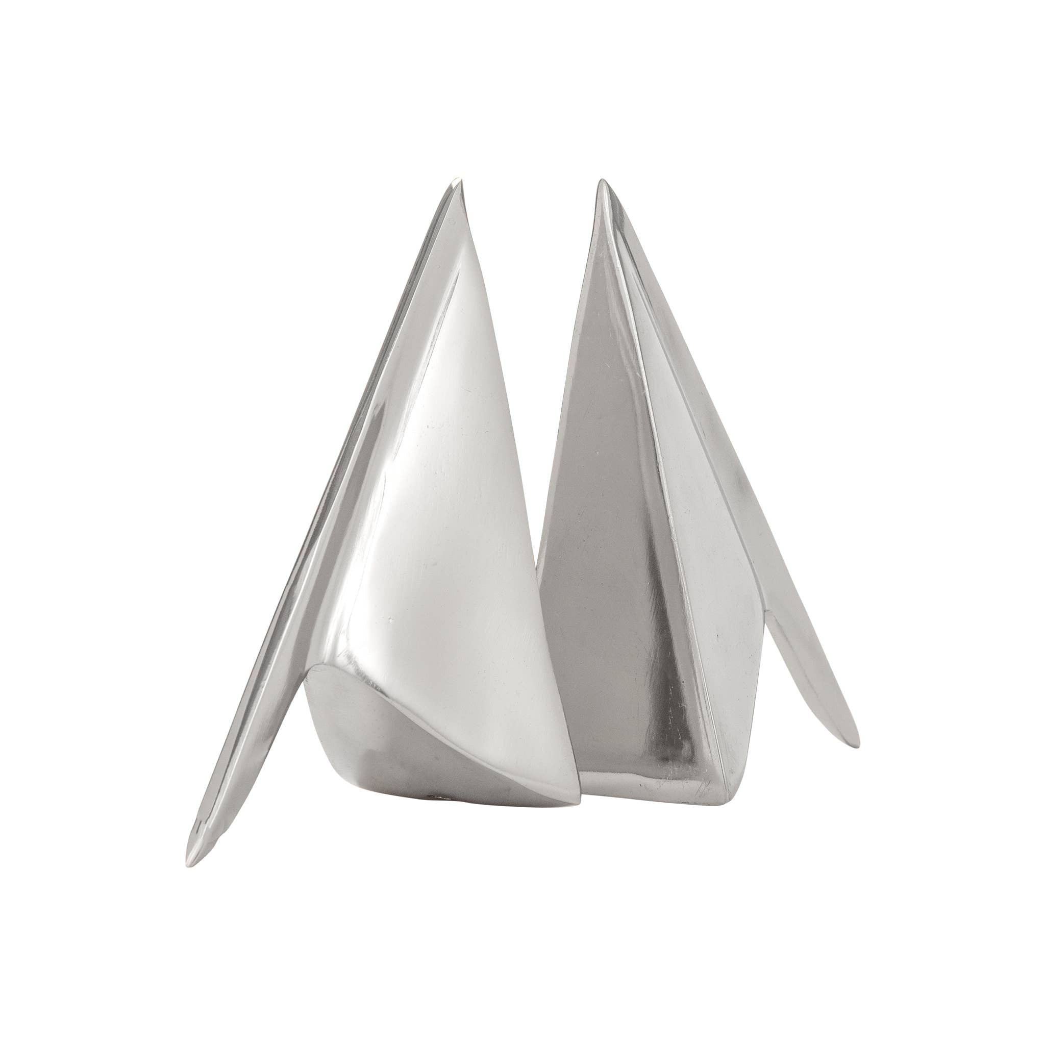 Lincon Silver Bookends (Set of 2)