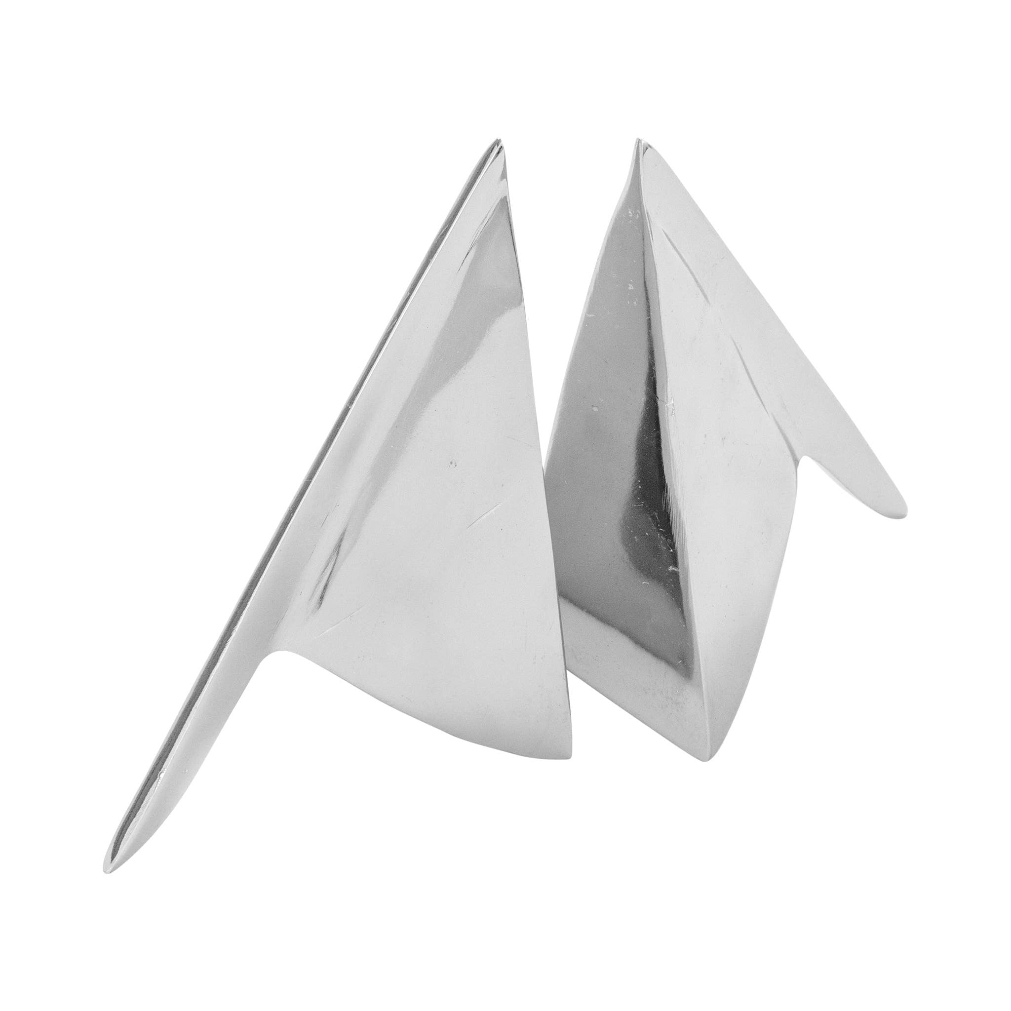 Lincon Silver Bookends (Set of 2)