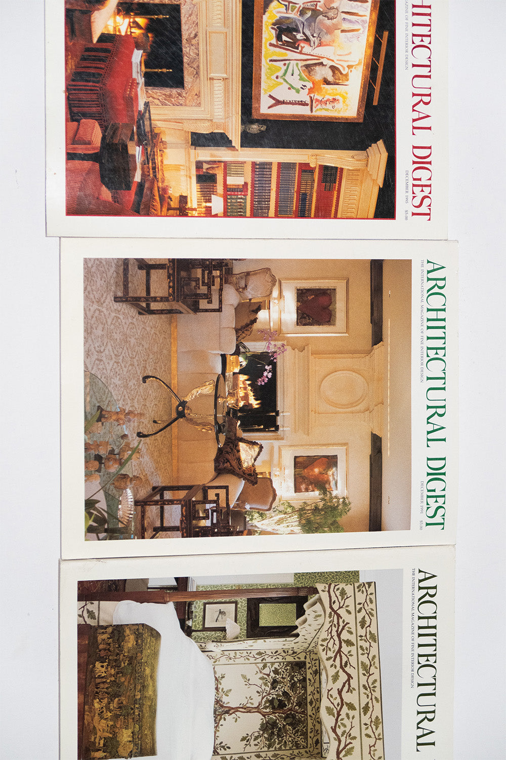 Vintage Architectural Digest 01 (Set of 3)