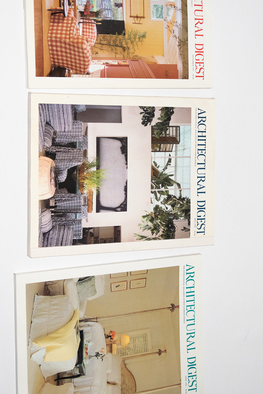 Vintage Architectural Digest 02 (Set of 3)