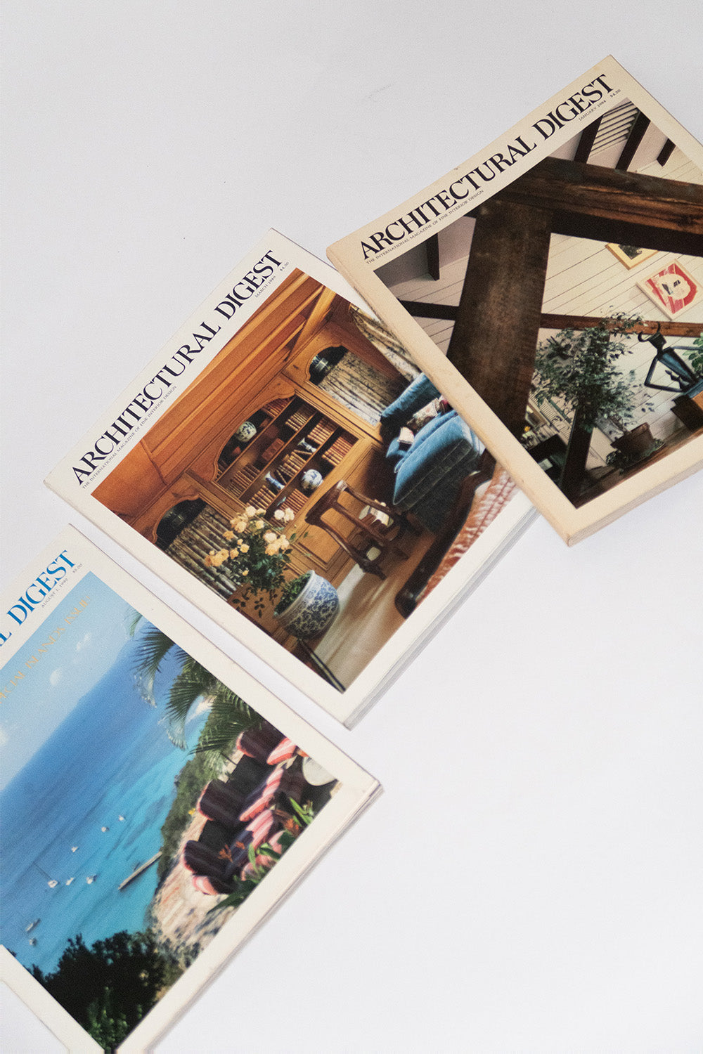 Vintage Architectural Digest 03 (Set of 3)