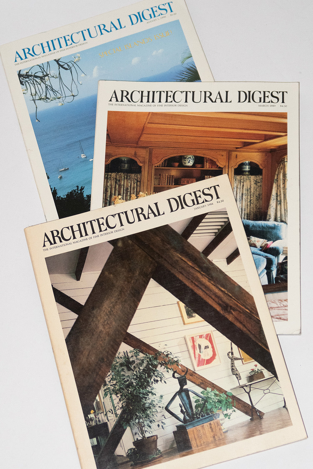 Vintage Architectural Digest 03 (Set of 3)