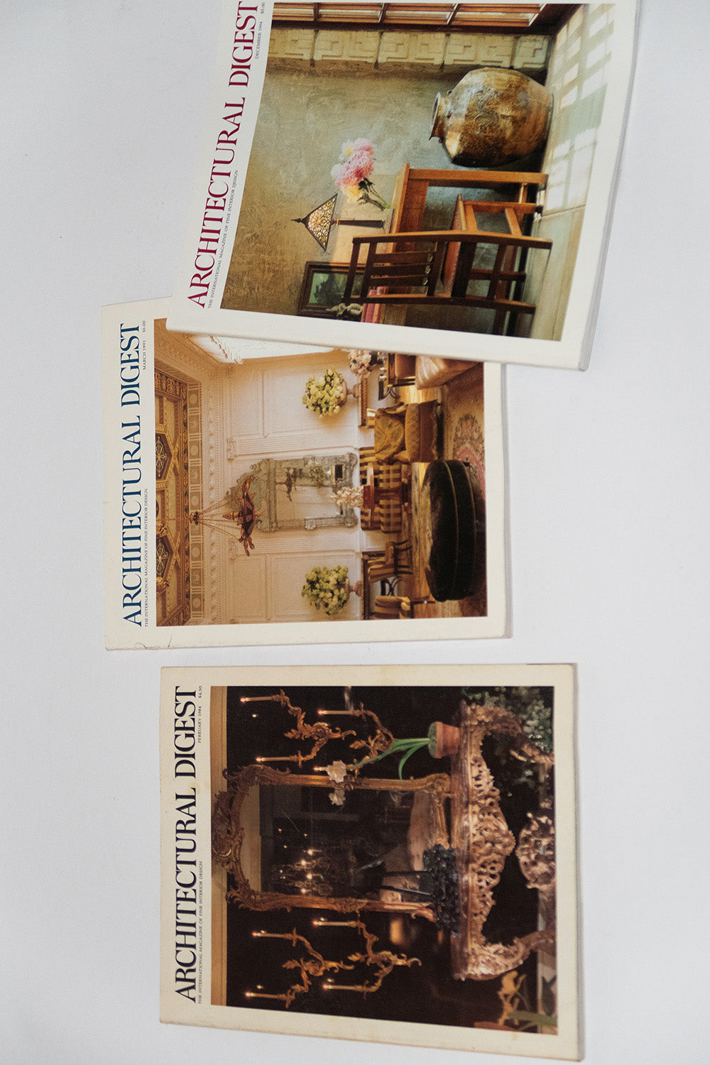 Vintage Architectural Digest 05 (Set of 3)