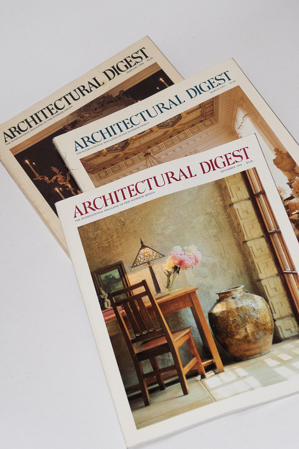 Vintage Architectural Digest 05 (Set of 3)