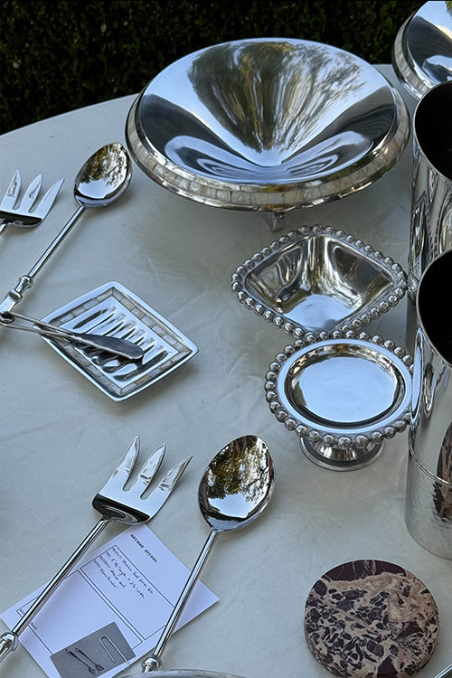 Stainless Steel Server Set