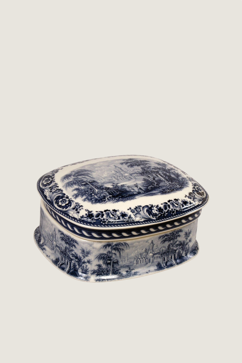 Porcelain Toile Box