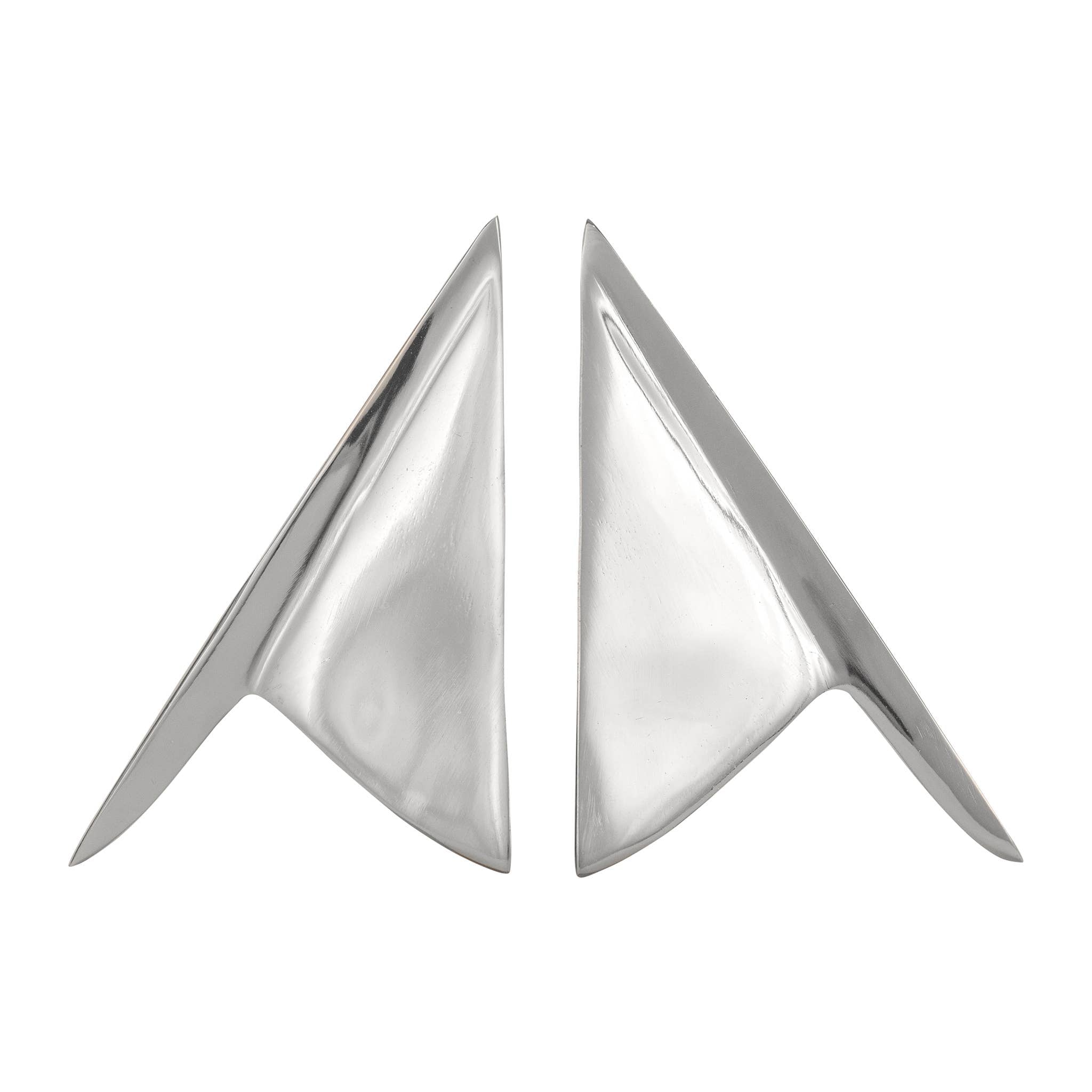 Lincon Silver Bookends (Set of 2)